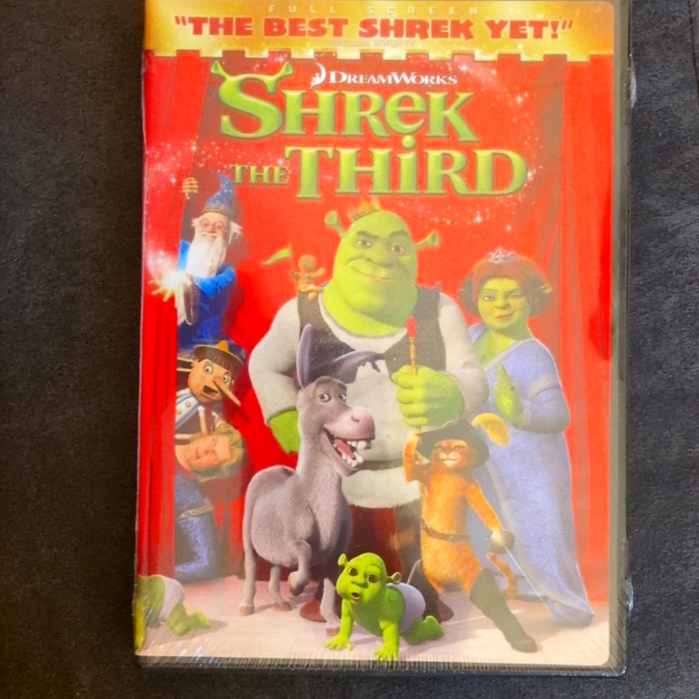 Disney Shrek the Third DVD NWT unopened